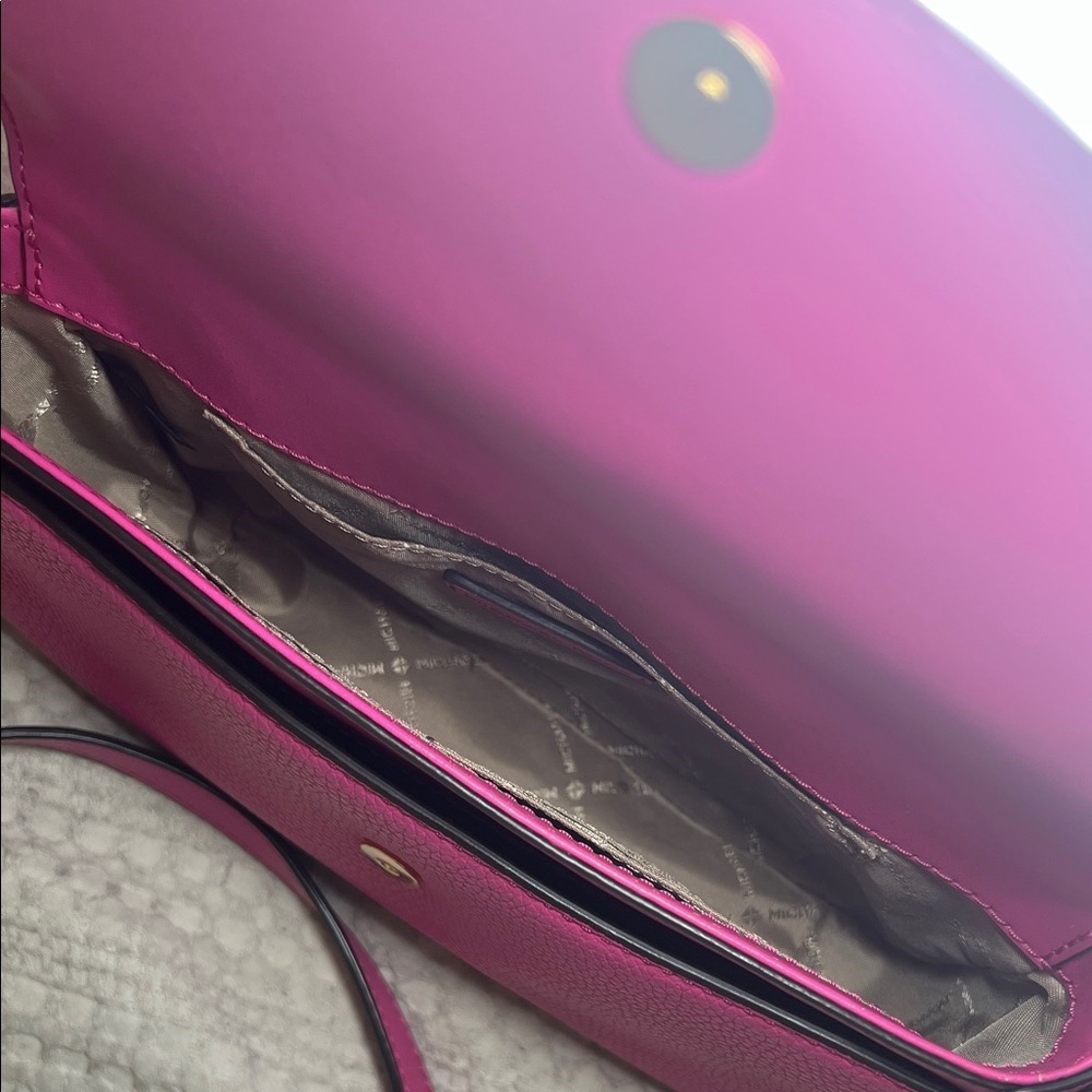 Michael Kors Fuchsia Crossbody Bag - Picture 7 of 13